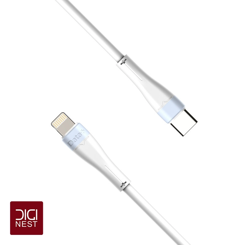 کابل تبدیل USB-C به لایتنینگ دیتا پلاس مدل DP32 طول 1 متر