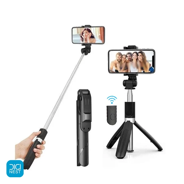 مونوپاد و سه پایه سلفی XT-02 با ریموت بلوتوثی
